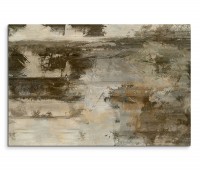 120x80cm Wandbild Malerei Acryl abstrakt braun grau beige