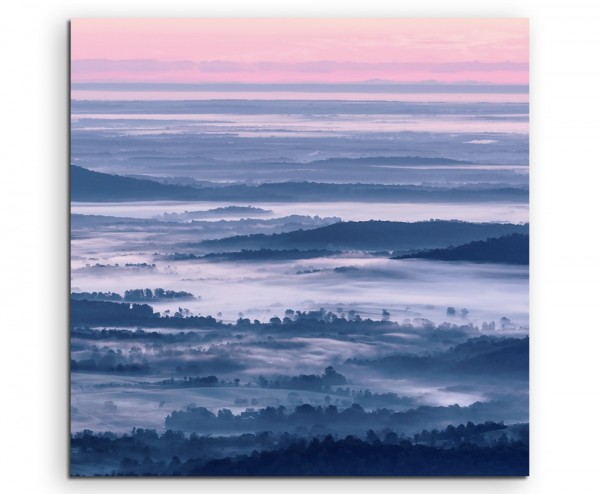 Landschaftsfotografie Shenandoah National Park auf Leinwand exklusives Wandbild moderne Fotografi