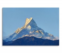 120x80cm Wandbild Nepal Himalaya Berggipfel Schnee Sonnenaufgang
