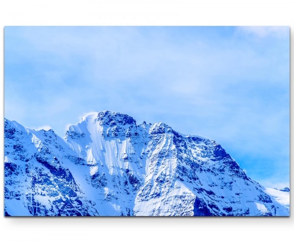 Lauterbrunnen Alpenlandschaft in der Schweiz - Leinwandbild