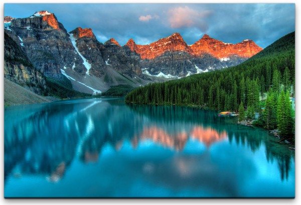 Moraine Lake-Banff National Park Wandbild in verschiedenen Größen