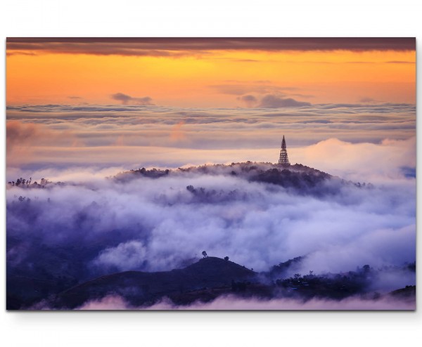Phulomlo Thailand, Berglandschaft - Leinwandbild