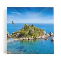 Isola Bella Insel Italien Mittelmeer blauer Himmel Horizont
