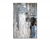120x80cm Kunst abstrakt Malerei braun/grau