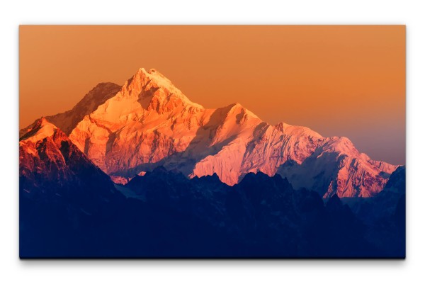 Bilder XXL Mount Kanchenjugha Wandbild auf Leinwand