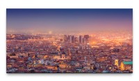 Bilder XXL Neapel Skyline 50x100cm Wandbild auf Leinwand