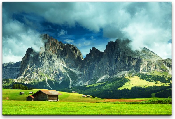 schöne Feldlandschaft Wandbild in verschiedenen Größen