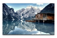 Bilder XXL Dolomiten in den Alpen Wandbild auf Leinwand