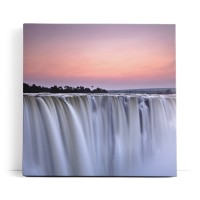 Viktoriafälle Wasserfall Sambia Afrika Fotokunst