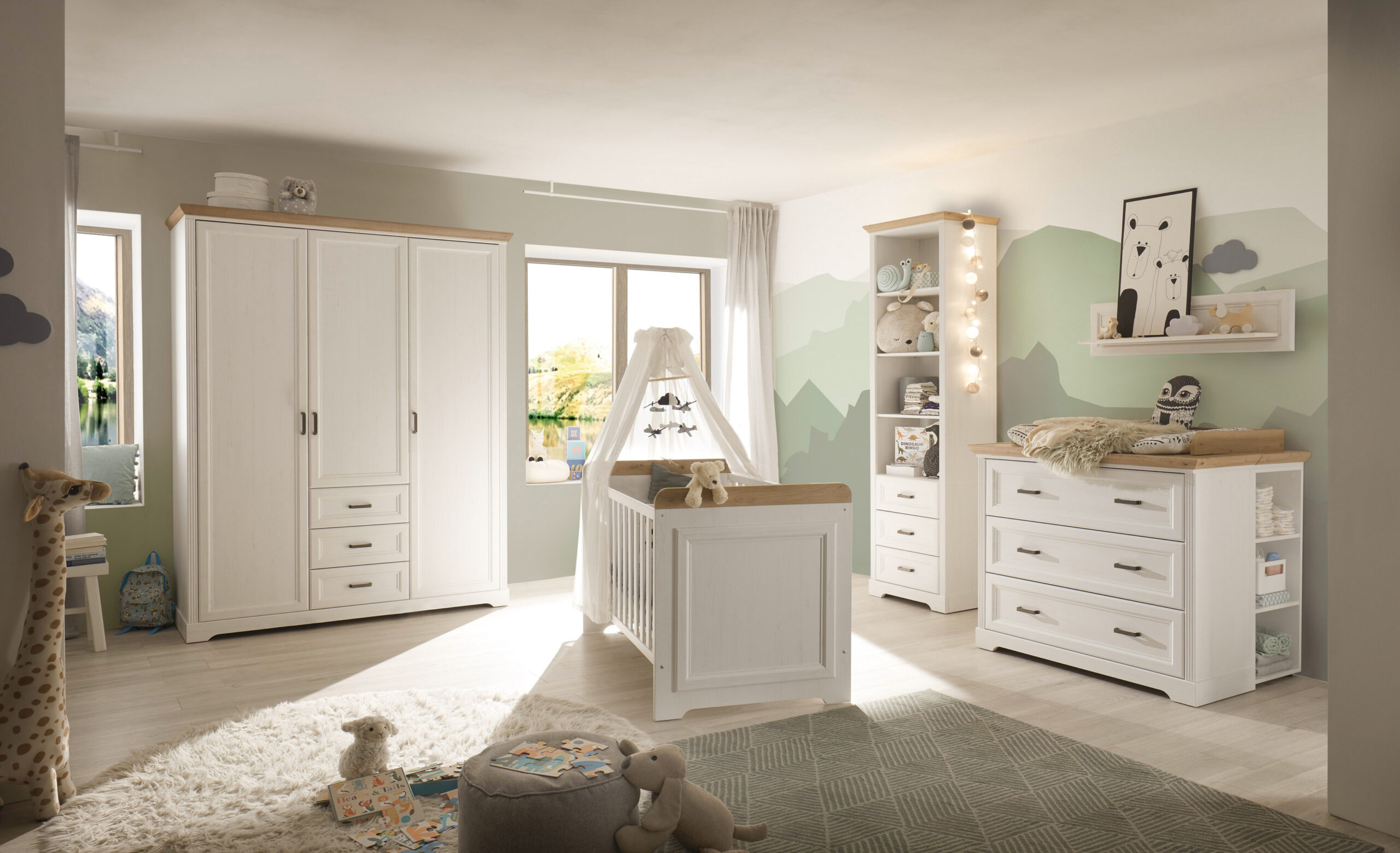 Babyzimmer Jasmin 7 teilig